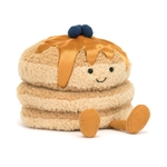 Peluche Jellycat Pancake - Amuseables Fran Pancakes A2PAN 15cm