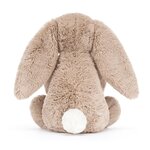 Peluche Jellycat Lapin Beige Anniversaire - Bashful Beige Bunny Birthday - Medium BAS3BEBB 31cm