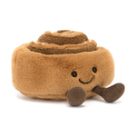 Peluche Jellycat Roulé à la Cannelle - Amuseables Cinnamon Bun A4CNB 10cm