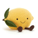 Peluche Jellycat Citron Jaune - Amuseables Amuseables Lemon A2L 20cm