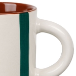 Tasse à Café en Grès Organic 17 cl - Émeraude