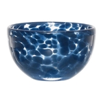 Coupelle en Verre Écaille de Tortue Bleu - 11cm