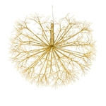 Suspension flocon lumineux 1200 LED - 60cm