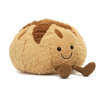 Peluche Jellycat Pain au Levain - Amuseables Sourdough - A4SDG 16cm
