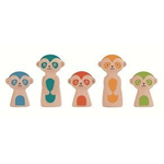 Jeu de Bowling en bois - Quilles suricates - Dès 3 ans