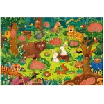 Puzzle 35 pcs - Détective Forêt avec lunettes - Dès 3 ans