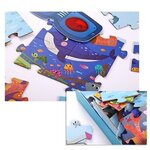 Puzzle 35 pcs - Détective Océan avec lunettes - Dès 3 ans