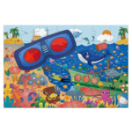 Puzzle 35 pcs - Détective Océan avec lunettes - Dès 3 ans