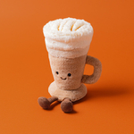 Peluche Jellycat Latte barista - Amuseables Latte A4LAT 18cm