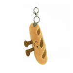 Peluche Jellycat Porte-clés Baguette de voyage - Amuseables Baguette Bag Charm ABG4BC 15cm