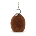 Peluche Jellycat Porte-clés Grain de Café - Amuseables Coffee Bean Bag Charm A4CBC 9cm