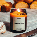 Bougie Artisanale Parfumée Laisse breton - Cappuccino