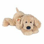 Peluche Chien allongé beige Golden Retriever Teddy Hermann 40 cm