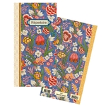 Répertoire Adresses Fleurs Rouge Violet et Orange - Gwenaëlle Trolez Créations