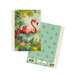 Carnet à Mots de Passe Flamant Rose - Gwenaëlle Trolez Créations