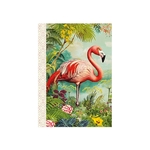 Carnet à Mots de Passe Flamant Rose - Gwenaëlle Trolez Créations