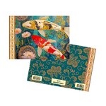Mini Cahier Illustré Poissons Koi Japonais - Gwenaëlle Trolez Créations
