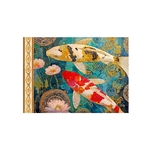 Mini Cahier Illustré Poissons Koi Japonais - Gwenaëlle Trolez Créations