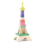 Jouet en bois Empilable Tour Eiffel - Dès 12 mois