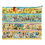 Puzzle 100 pcs - 4 Grandes frises historiques de 100 pièces - Dès 7 ans