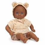 Baby Issoria - Poupée poupon 32 cm yeux bleus oreilles ourson - Dès 18 mois