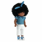 Lovely Janet - Poupée mannequin 32 cm Cheveux crépus Rock - Dès 3 ans