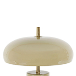 Lampe Design Arty Vert amande et laiton - 40 cm