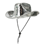 Chapeau de Cowboy Boule à Facettes Disco