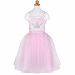 Déguisement fille Robe de Princesse Rose - 5 à  6 ans