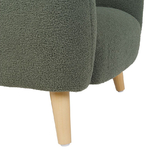 Mini Fauteuil Club enfant Sacha Vert Sauge