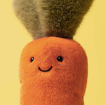 Peluche Jellycat Carotte - Amuseables Carrot - A4CARR 28cm