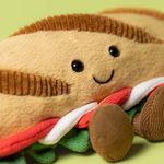 Peluche Jellycat Baguette Caprese - Amuseables Caprese Baguette - A2TMB 23cm