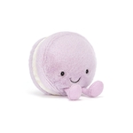 Peluche Jellycat Macaron Lavande - Amuseables May Macaron Lavender - A6MACL 12cm