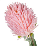 Fleur artificielle pour bouquet Dofrie Rose Géante - Décoration florale artificielle - 100cm