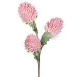 Fleur artificielle pour bouquet Dofrie Rose Géante - Décoration florale artificielle - 100cm