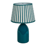 Lampe de table en céramique Romance Vert Émeraude - 32cm