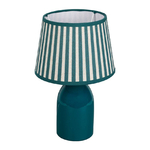 Lampe de table en céramique Romance Vert Émeraude - 32cm