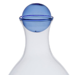Carafe en verre borosilicate avec inclusion 1,5l - Bateau voilier