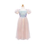Robe Étincelante Rainbow Sherbet - Taille 3-4 ans