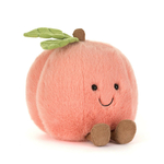 Peluche Jellycat Pêche Veloutée – Amuseable Peach – A6PEA 15cm