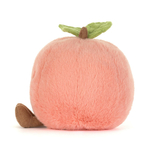 Peluche Jellycat Pêche Veloutée – Amuseable Peach – A6PEA 15cm