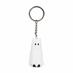 Porte-clés 3D PVC - Chat Fantôme Effrayant