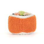 Peluche Jellycat Maki Californien Codhi Amuseables Codhi Californian Roll - A4CAL 9cm