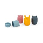 Jouet de bain en silicone - Animaux à presser - Dès 3 mois