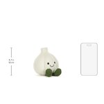 Peluche Jellycat Ginno le Petit Ail Rigolo Amuseables Garlic A4GAR 15cm