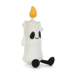 Peluche Jellycat Bougie  Brigitte Paillettes - Amuseables Flickerty Candle - A4CAND 19cm