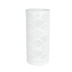 Lampe porcelaine eventail 1