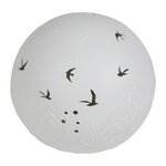 Lampe boule porcelaine 3