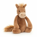 Peluche Jellycat Poney - Bashful poney Small - BASS6PONY 18cm.