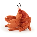 Peluche Jellycat Crispin Le Crabe - Crispin Crab - Small CC6C 12 cm 2
